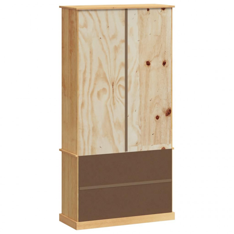 Biblioteczka VIGO, 85x35x170 cm, lite drewno sosnowe
