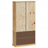 Biblioteczka VIGO, 85x35x170 cm, lite drewno sosnowe