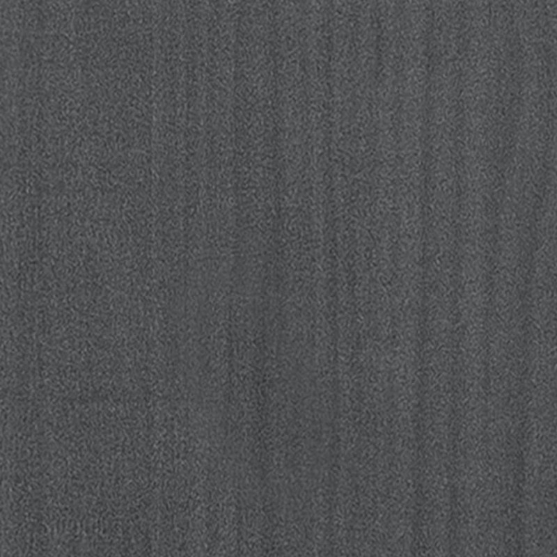 Szafki nocne, 2 szt., szare, 35,5x33,5x41,5 cm, drewno sosnowe