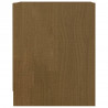 Szafki nocne, 2 szt., miodowe, 35,5x33,5x41,5, drewno sosnowe