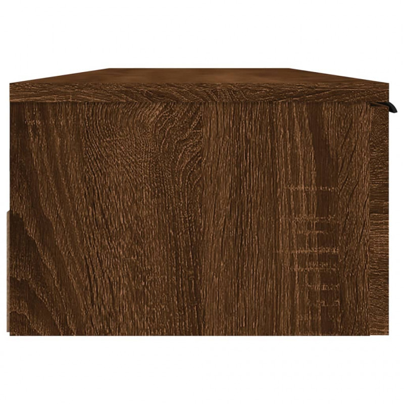 Szafka wisząca, brązowy dąb, 102x30x20 cm