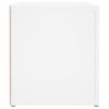 Szafka pod TV, biała, 100x31,5x35 cm, materiał drewnopochodny