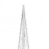 Akrylowy stożek dekoracyjny, ciepłe białe LED, 90 cm