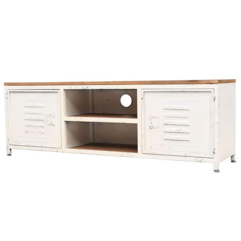 Szafka pod telewizor, 120 x 30 x 40 cm, biała