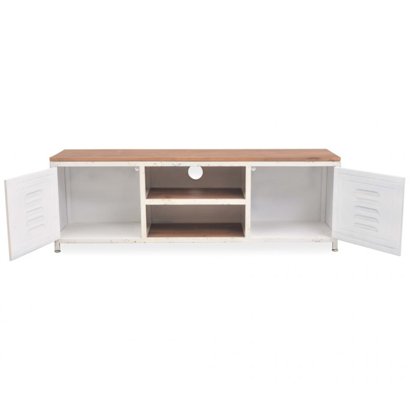 Szafka pod telewizor, 120 x 30 x 40 cm, biała