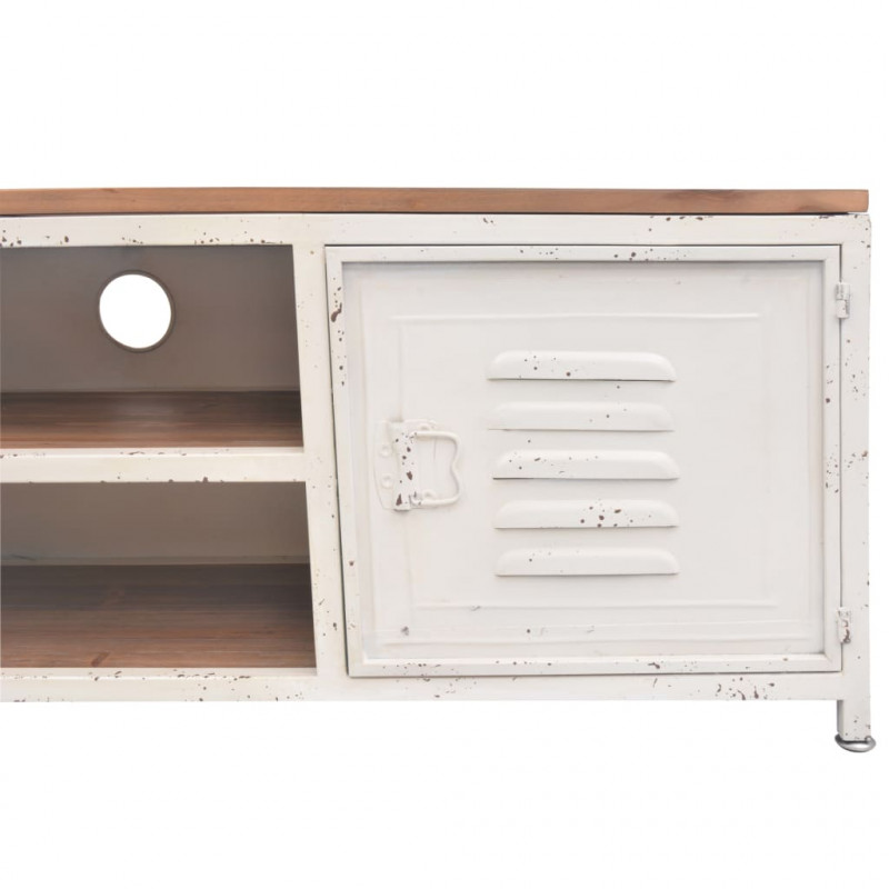Szafka pod telewizor, 120 x 30 x 40 cm, biała