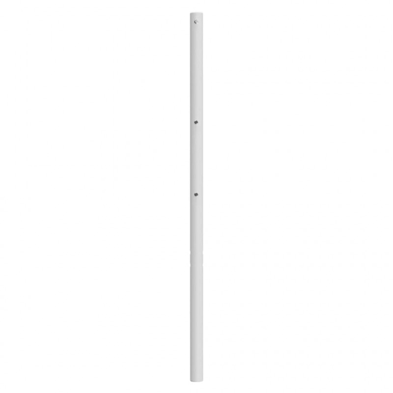 Metalowe wezgłowie, białe, 75 cm