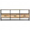Szafka pod TV, 120 x 30 x 45 cm, z litego drewna mango