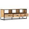 Szafka pod TV, 120 x 30 x 45 cm, z litego drewna mango
