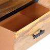 Szafka pod TV, 120 x 30 x 45 cm, z litego drewna mango
