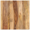 Rozkładany stolik kawowy, biały, 90x(45-90)x45 cm, drewno mango