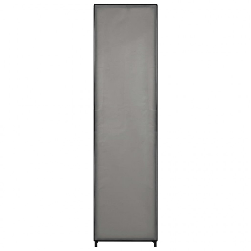 Szafa z 4 przegrodami, szara, 175 x 45 x 170 cm