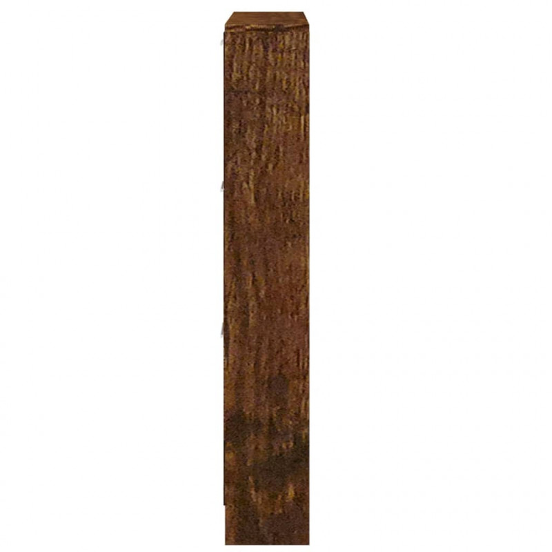 Półka na buty, przydymiony dąb, 59x17x108 cm