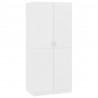 Szafa, biała, 80x52x180 cm, materiał drewnopochodny