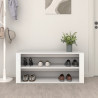 Półka na buty, biała, 100x35x45 cm