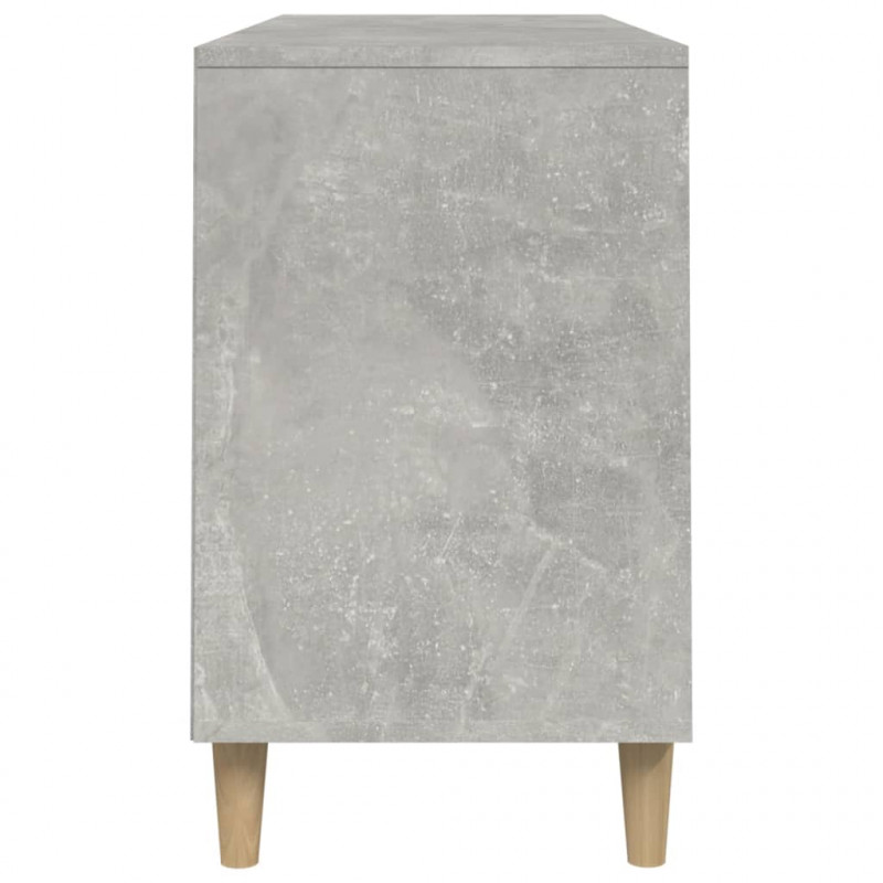 Szafka na buty, szarość betonu, 102x36x60 cm