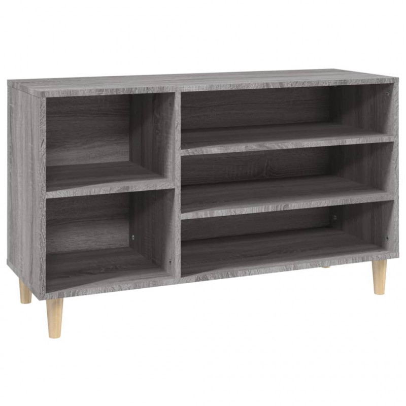 Szafka na buty, szary dąb sonoma, 102x36x60 cm