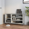 Szafka na buty, szarość betonu, 102x36x60 cm