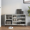 Szafka na buty, szarość betonu, 102x36x60 cm