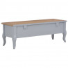 Szafka pod TV, szara, 100 x 35 x 35 cm, drewniana