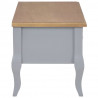 Szafka pod TV, szara, 100 x 35 x 35 cm, drewniana