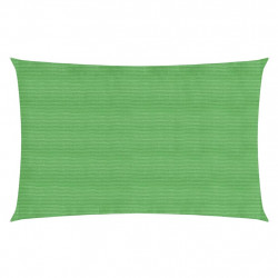 Żagiel przeciwsłoneczny, 160 g/m², jasnozielony, 3x6 m, HDPE