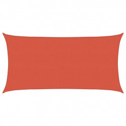 Żagiel przeciwsłoneczny, 160 g/m², terakota, 2x3,5 m, HDPE