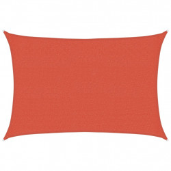 Żagiel przeciwsłoneczny, 160 g/m², terakotowy, 2,5x4 m, HDPE