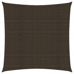 Żagiel przeciwsłoneczny, 160 g/m², brązowy, 5x5 m, HDPE