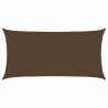 Żagiel przeciwsłoneczny, 160 g/m², brązowy, 2x3,5 m, HDPE