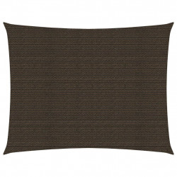 Żagiel przeciwsłoneczny, 160 g/m², brązowy, 6x7 m, HDPE