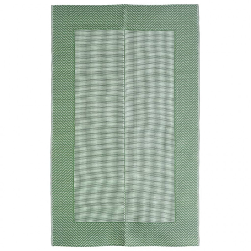 Dywan zewnętrzny, zielony, 140 x 200 cm, PP