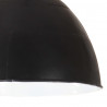 Industrialna lampa wisząca, 25 W, czarna, okrągła, 31 cm, E27
