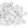 Lampki świąteczne, 40 m, 400 diod LED, zimna biel, 8 funkcji