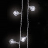 Lampki świąteczne, 40 m, 400 diod LED, zimna biel, 8 funkcji