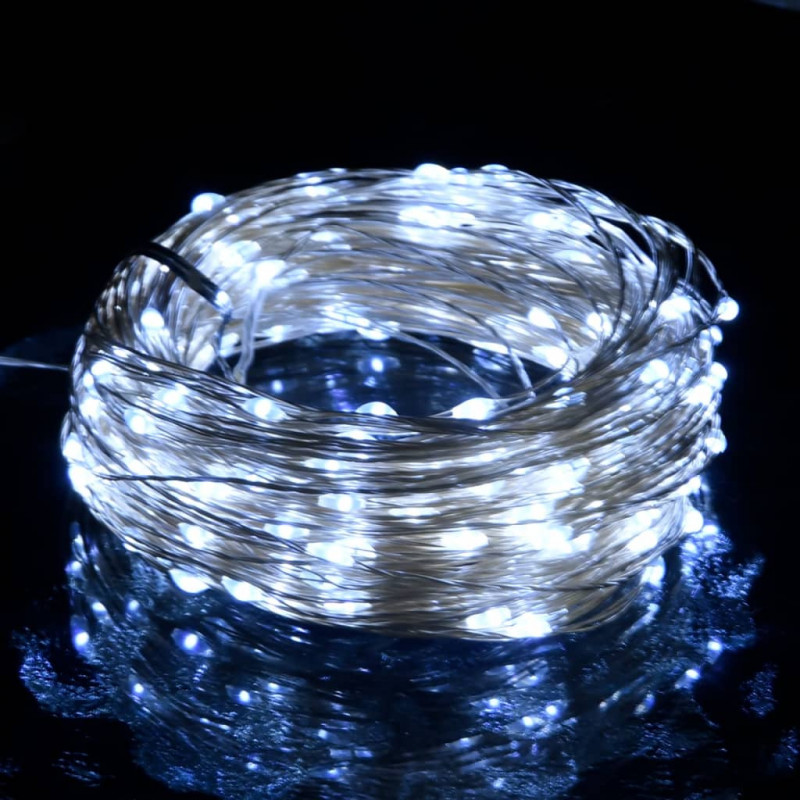 Lampki LED, 150 diod, zimna biel, 15 m