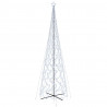 Choinka stożkowa, 3000 zimnych białych LED, 230x800 cm