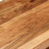 Stolik kawowy, 120x55x40 cm, lite drewno akacjowe