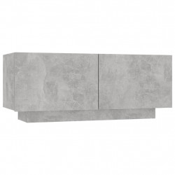 Szafka nocna, szarość betonu, 100x35x40 cm, płyta wiórowa