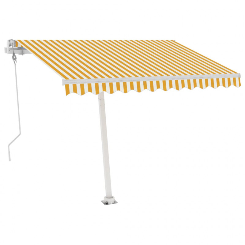 Wolnostojąca automatycznie zwijana markiza, 350x250 cm
