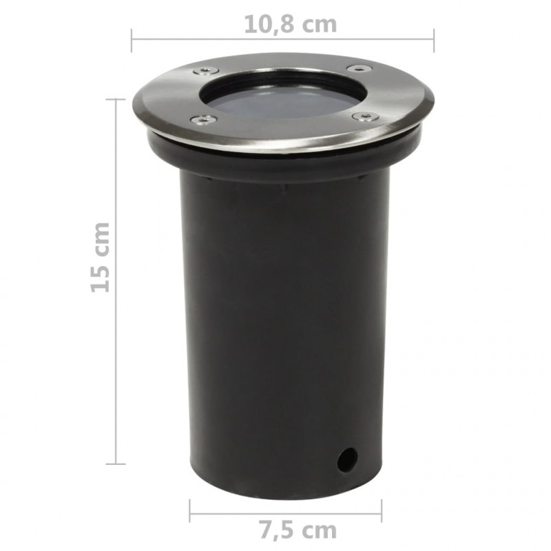 Lampy najazdowe, 12 szt. okrągłe
