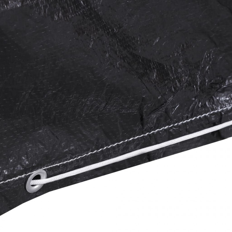 Pokrowce na meble ogrodowe, 2 szt., 10 oczek, 325x90 cm