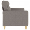 Sofa 3-osobowa, kolor taupe, 180 cm, tapicerowana tkaniną