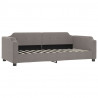Sofa rozsuwana z materacami, kolor taupe, 90x200 cm, tkanina