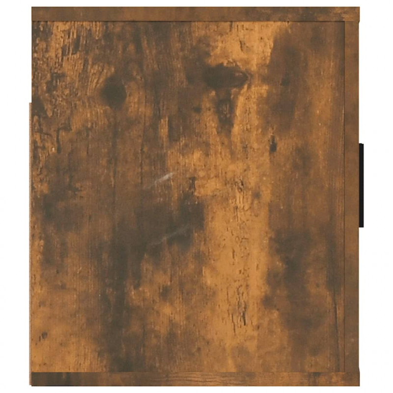 Wisząca szafka telewizyjna, przydymiony dąb, 100x34,5x40 cm