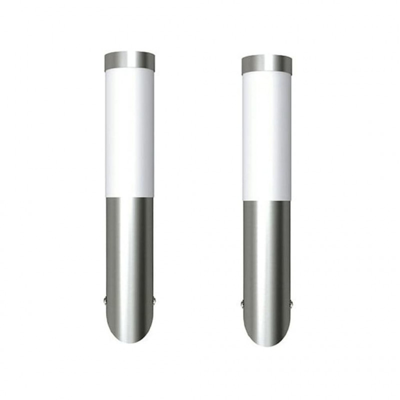 Lampy ogrodowe ze stali nierdzewnej, 6x36 cm