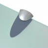 Półki szklane, 2 szt., 30x20 cm, 8 mm