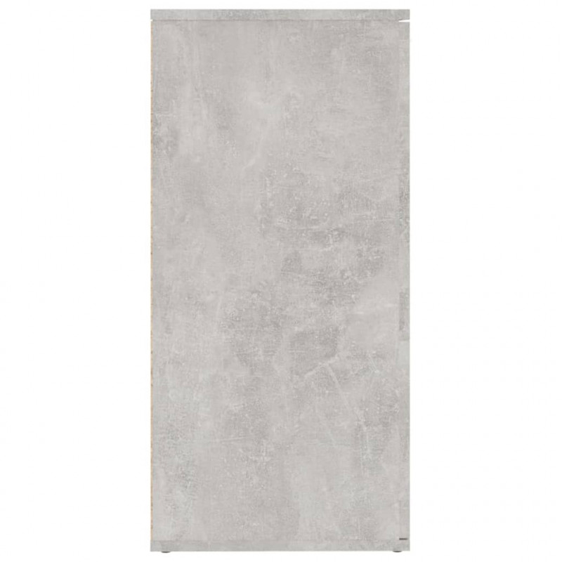 Szafka, szarość betonu, 160x36x75 cm, materiał drewnopochodny