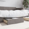 Szuflady pod łóżko, 2 szt., kolor taupe