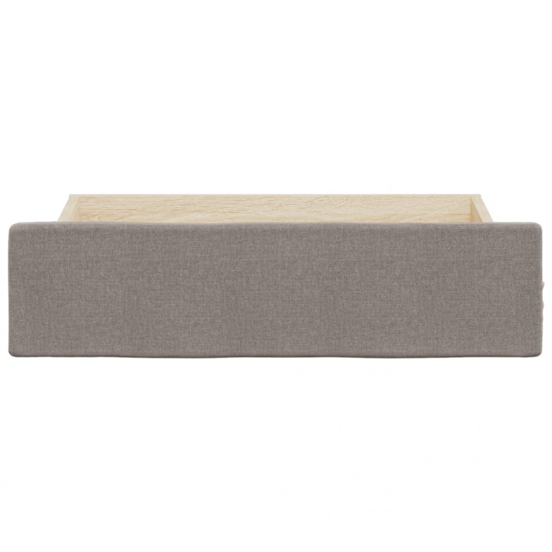Szuflady pod łóżko, 2 szt., kolor taupe